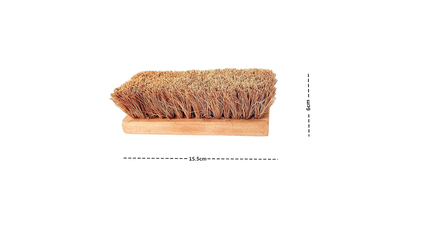 Palmera Value Coir Washing Brush (1, Large) (8 inch)