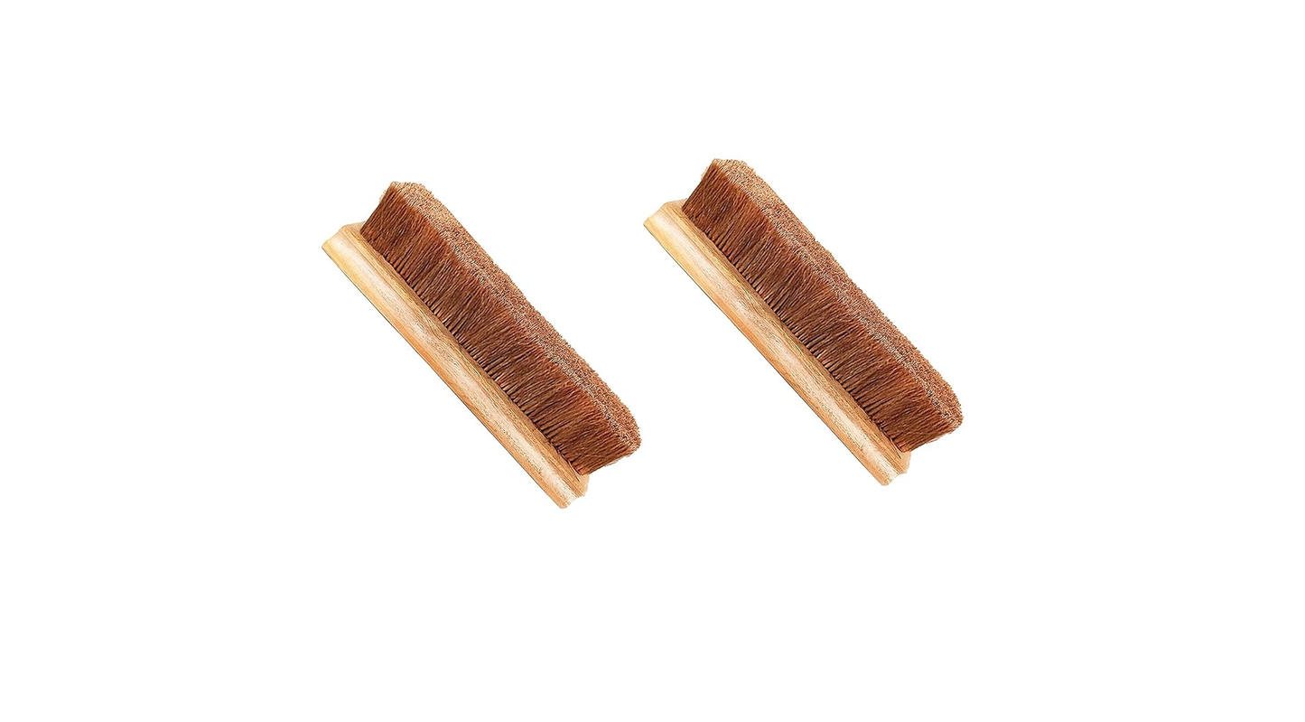 Palmera Premium Coir Lint Brush (Large, Brown) (Pack of 2)