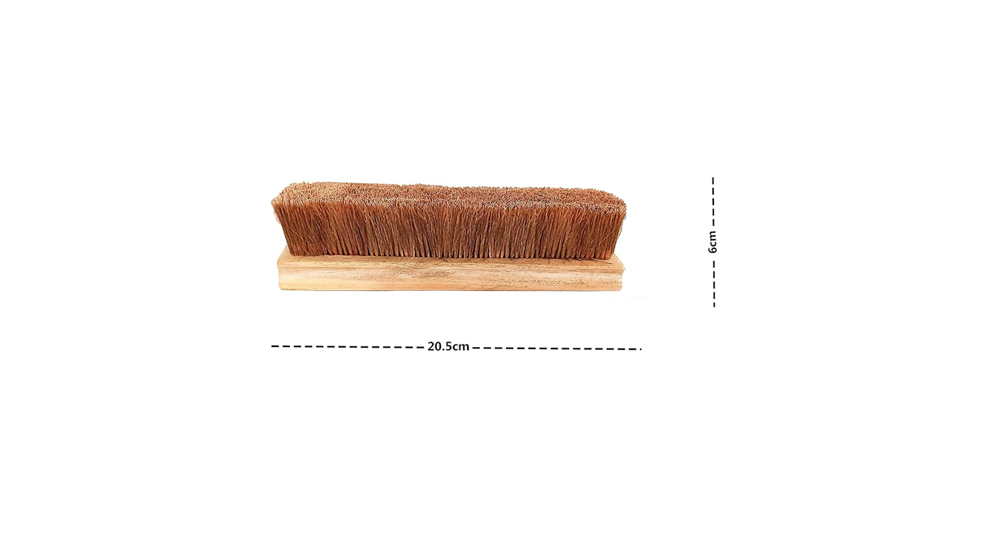 Palmera Premium Coir Lint Brush (Large, Brown) (Pack of 2)