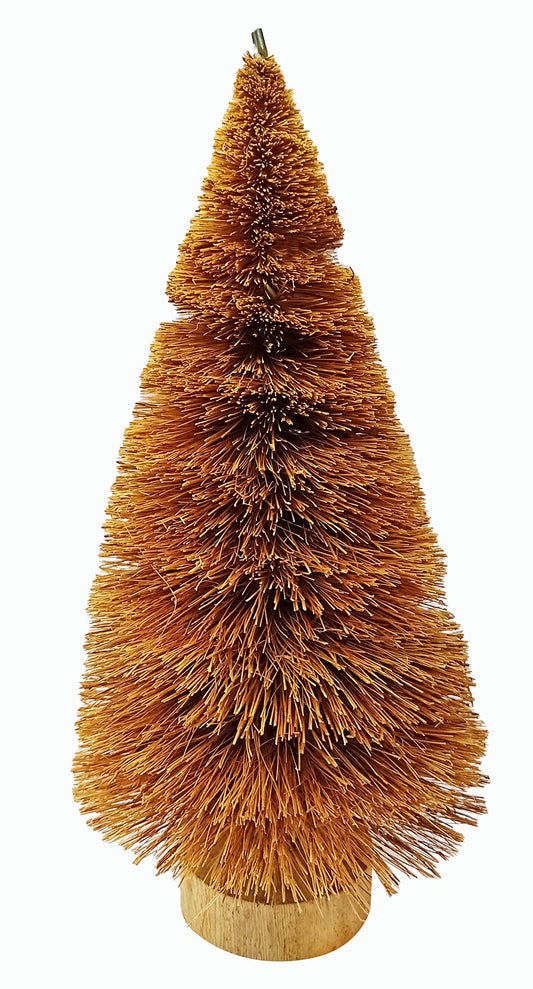 Palmera Natural Coir Christmas Tree for Seasonal Decorations on Crib(Pack of 1, Height 38cm)