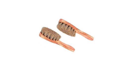 Palmera Coir Body Brush with short handle (Pack of 2)