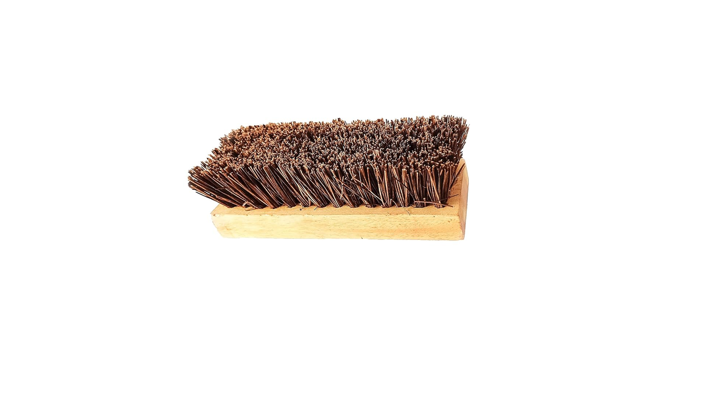 Palmera Value Bassine Brush Natural Material for Cleaning Bathroom,Home, Kitchen,Car Wheels,Outdoor Space Have Strong Coir Fiber Flexible Bristle Multipurpose & Durable - Small (1)