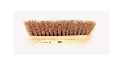 Palmera Coir Indoor Natural Lightweight Broom Head|1year Warranty|Flagged Bristle|Removes Cobwebs|CoirPro Bristle |Plastic Free|Wither Free Unlike Jhaadu|Brown 10 inch(1pc)