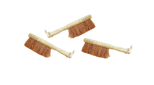 Palmera Classic Banister Coir Dusting Brush (M) (38cm, Brown) (Pack of 3)