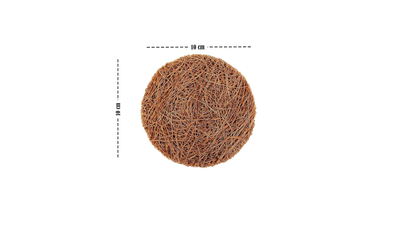 New Natural Coir Scrubber for Your Utensils (Pack of 12)