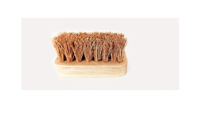 Palmera Goldsmith Coir Washing Brush for Utensils (Bassine Fibre, Brown) (Pack of 1)