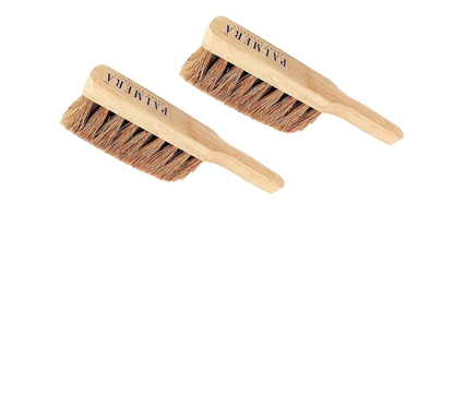 Palmera Coir Flat Banister Brush-350Gram(Natural Wood, Pack of 2)