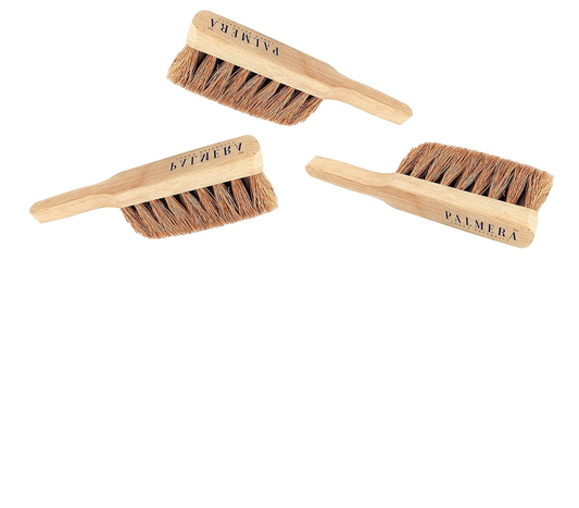 Palmera Coir Flat Banister Brush-500Gram, Pack of 3, Brown