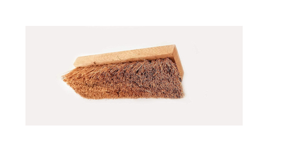 Palmera Value Coir Washing Brush (Neem Wood, Brown) (1, Small) (6 inch)