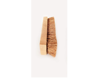 Palmera Value Coir Washing Brush (Neem Wood, Brown) (1, Small) (6 inch)