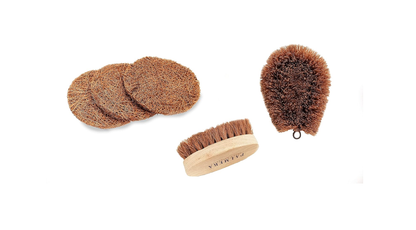 Palmera Coir bristles Scrub Kit, Set of 3