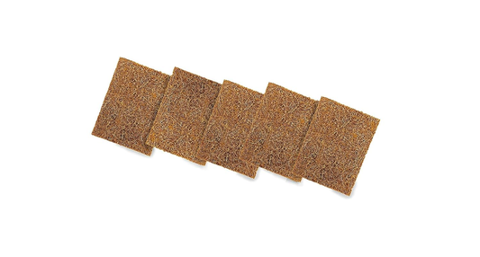 Palmera Natural Coir Utensil Rectangle Scrub  (Pack of 5)