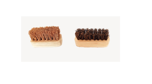 Palmera goldensmith Coir Washing Brush and goldensmith Burnt Mark Brush (Hard and Soft)